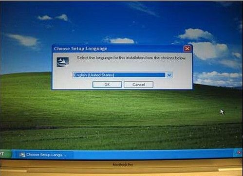 苹果电脑安装XP